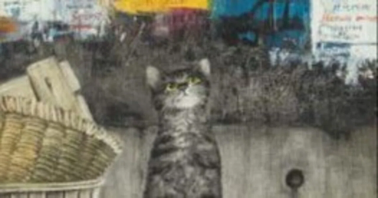 井上覚造とはどんな画家？オークションデータから猫の作品と市場を調べ