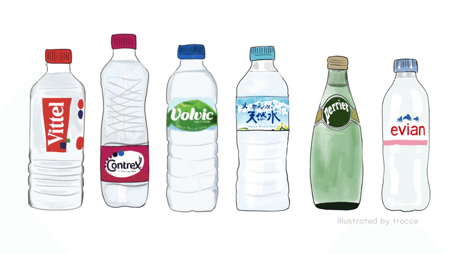 世界のミネラルウォーターどんな味 トロッコ Note 世界のミネラルウォーターどんな味 トロッコ Note