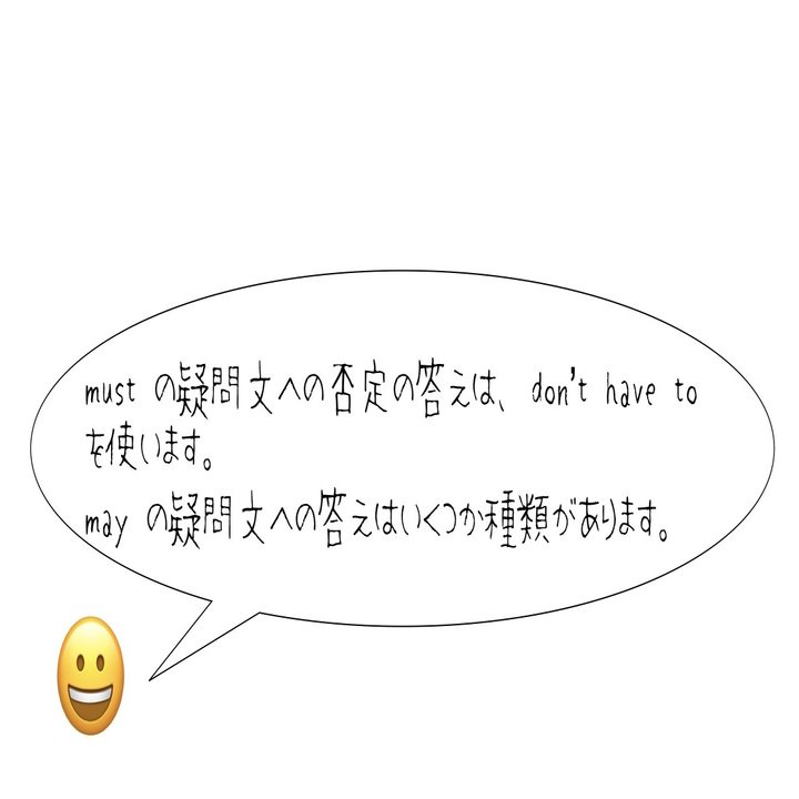おさらい Must と May を使った疑問文 ほしのや まさる Note