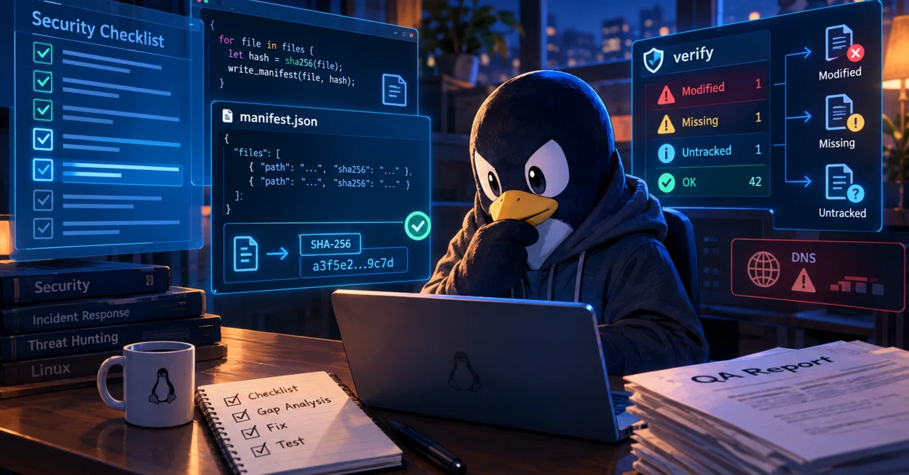 I reviewed my own code using an external checklist｜ふじき てつはる
