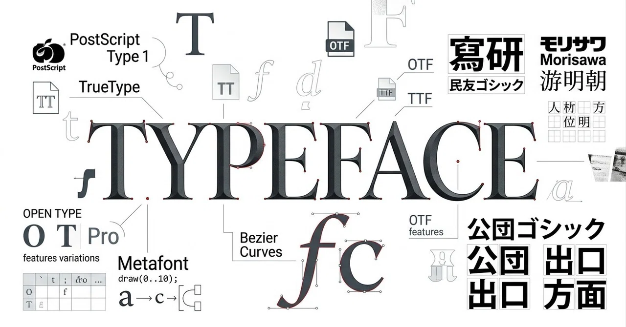 [391] History of File Formats [Short Intensive Series Part 4] Fonts ...