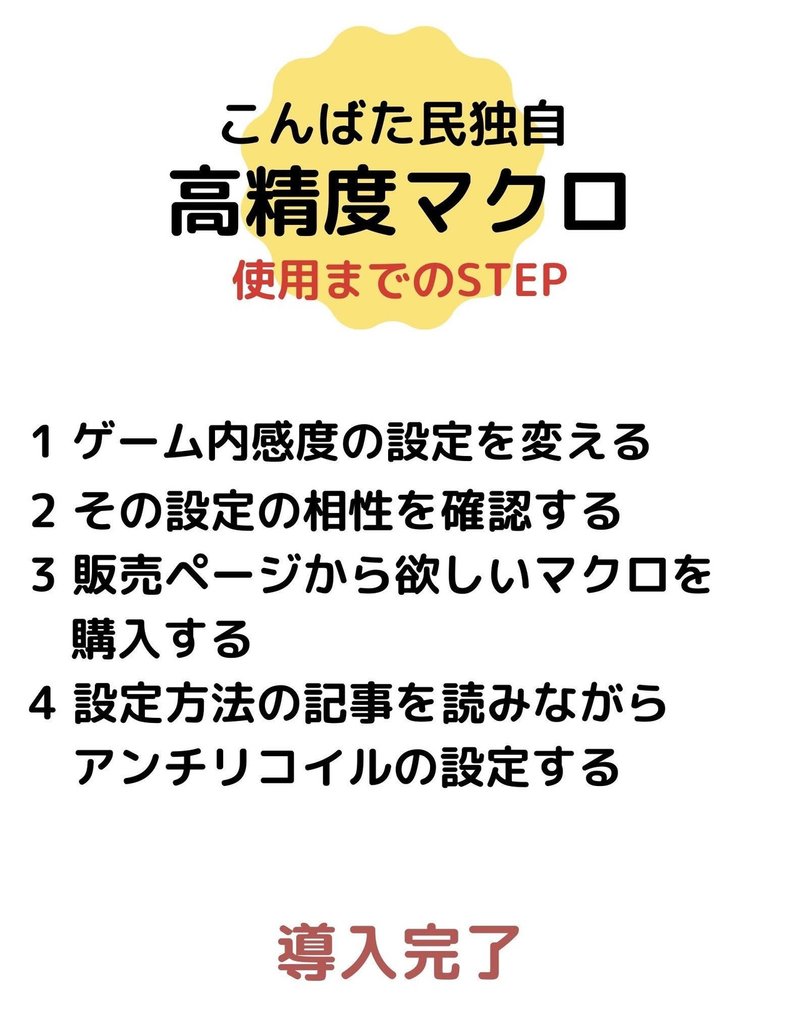 パッド用 ヘムロックバースト オート射撃化 アンチリコイル こんばた民net Note
