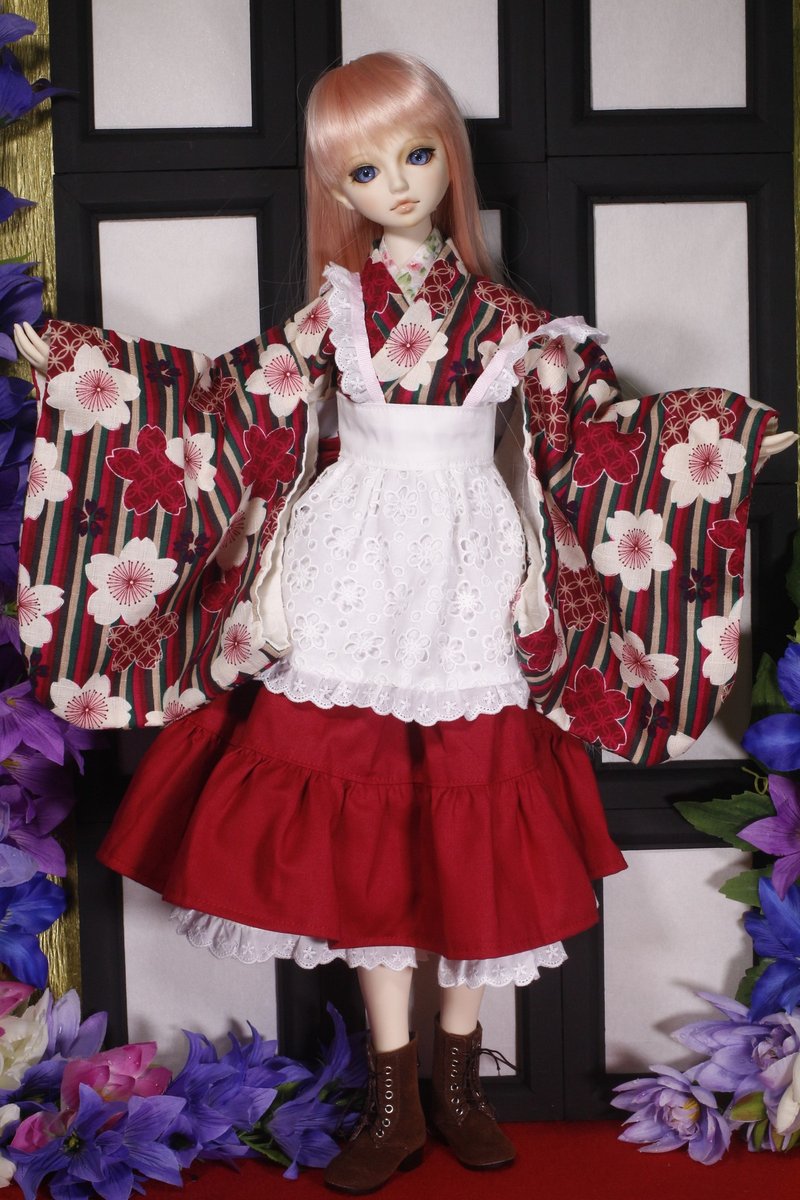 オビツ50 大正浪漫 ビジュアドールサイズkakoさんから和風メイド入荷しました るちゃどぉる公式 Note オビツ50 大正浪漫 ビジュアドールサイズkakoさんから和風メイド入荷しました るちゃどぉる公式 Note