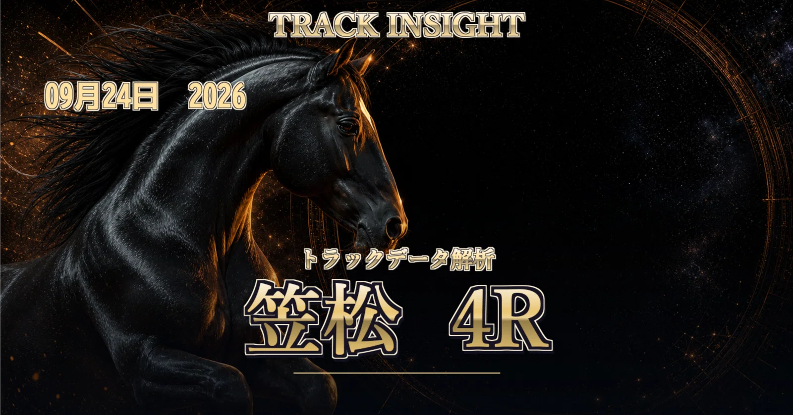 笠松4R 本命・対抗・穴馬公開！(9/24)【SYNCHRO KEIBA】｜SYNCHRO