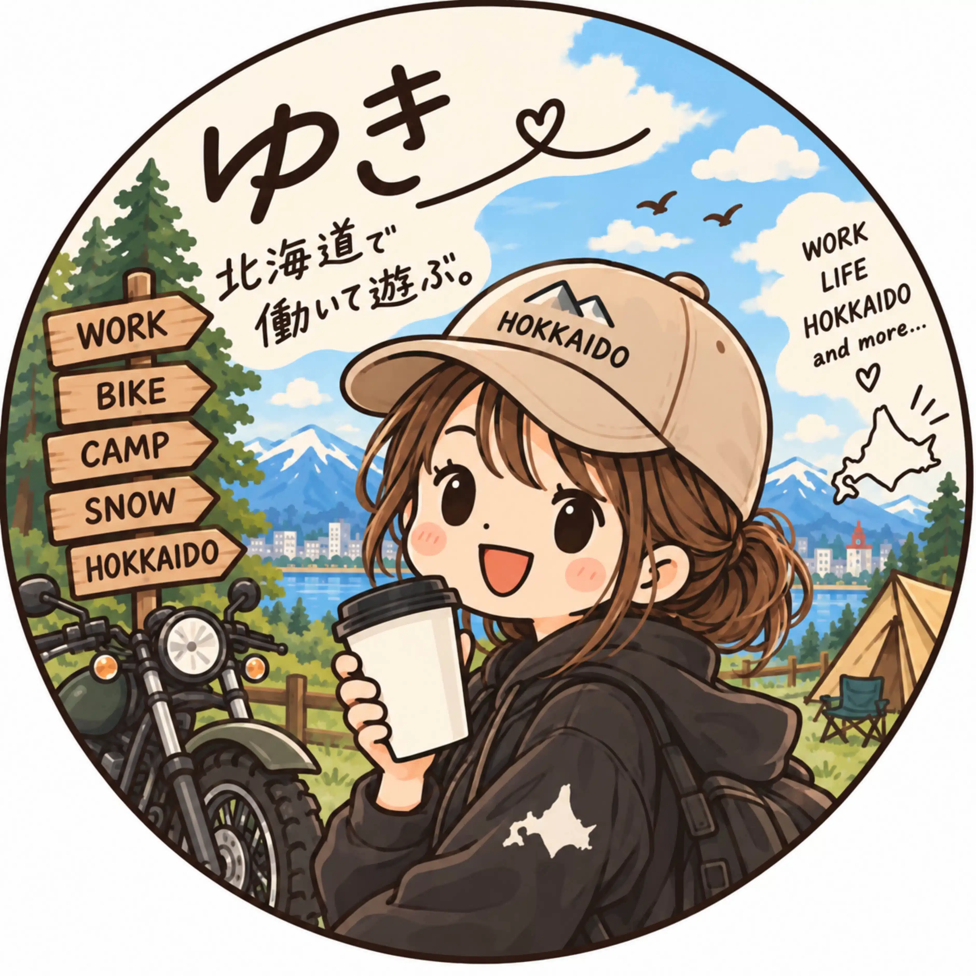 ゆき｜北海道で働いて遊ぶ。
