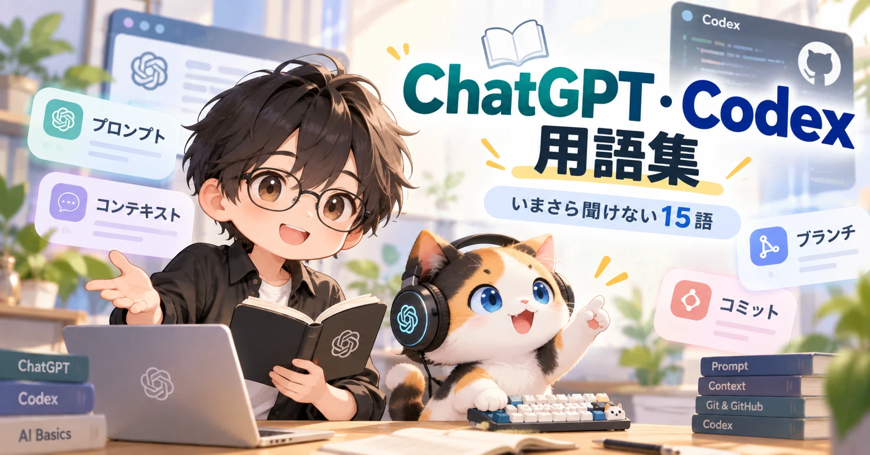 ChatGPTやCodexの「いまさら聞けない用語」をまとめてみた｜miyabi