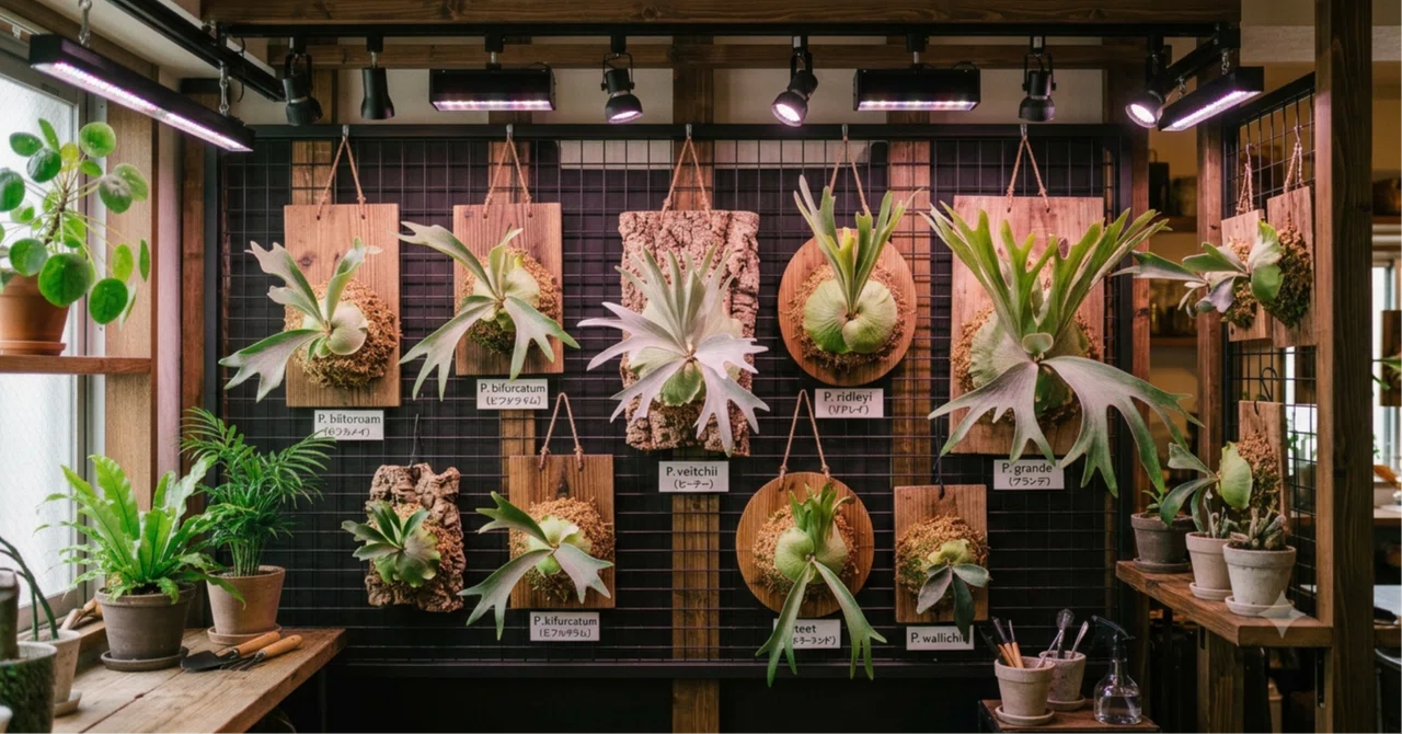 Into the World of Staghorn Ferns and DIY?｜よしたく・イナーメ信濃山形-EFT