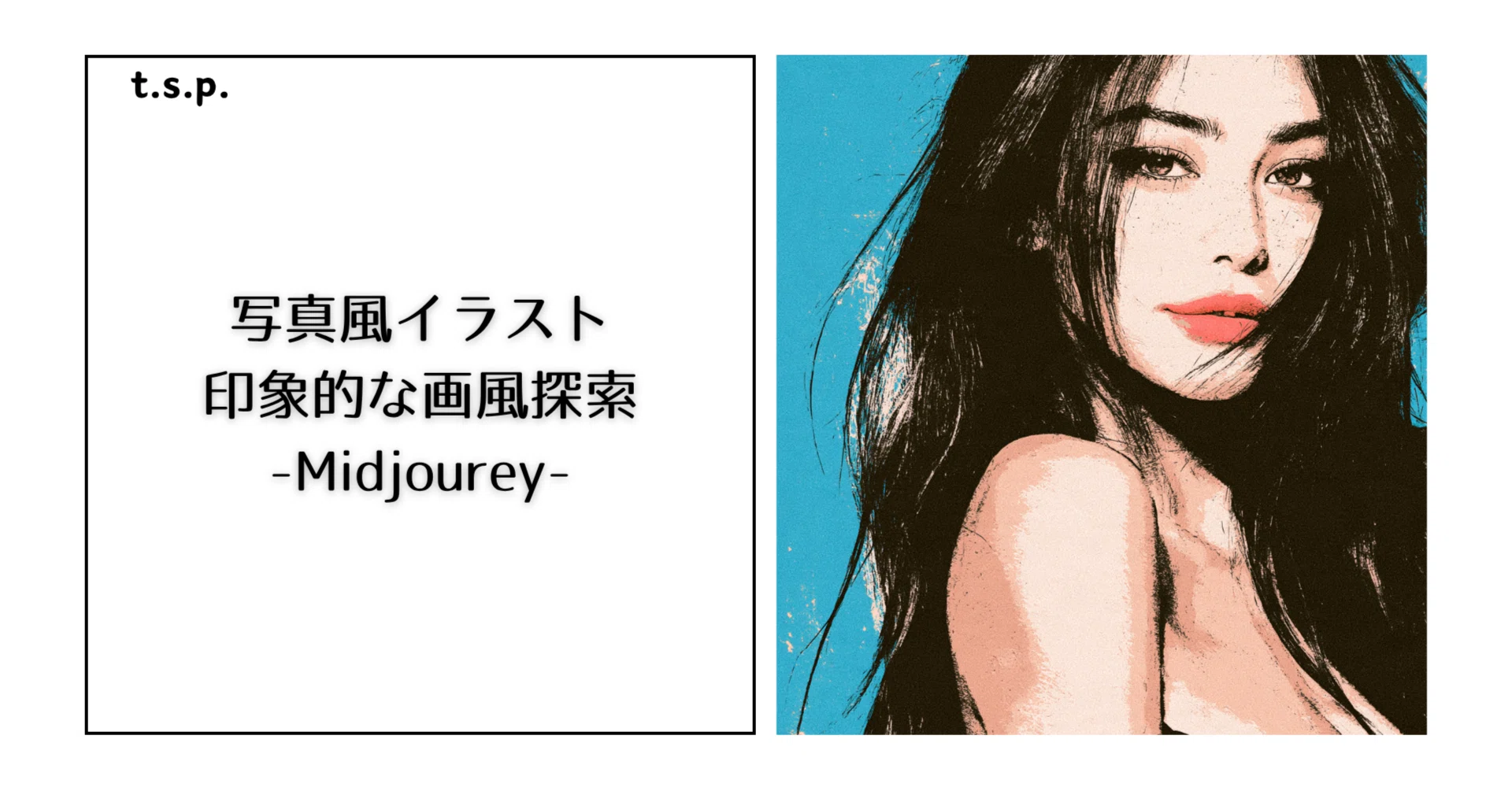 サンプル　絵 Midjourney]v8.2による写真風イラストのバリエーション探索｜in the