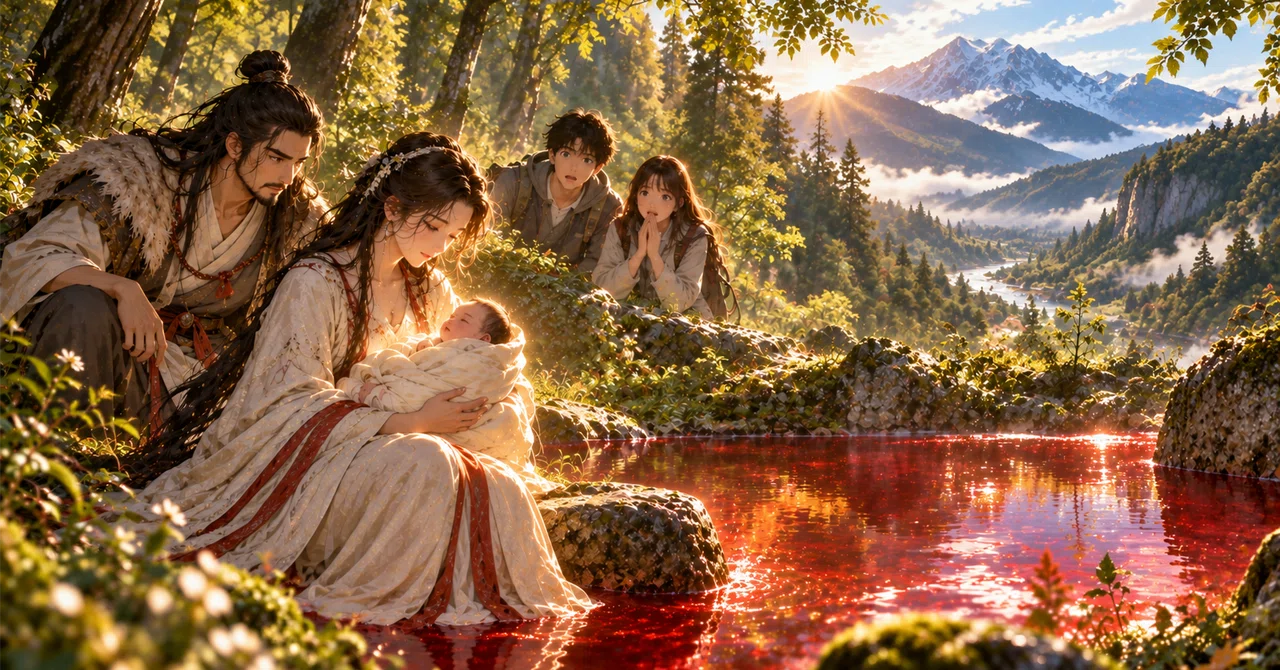 Historia of the Sun God in Ena - Chapter 3: The Crimson Water of Agi｜ラビ☆雪兎