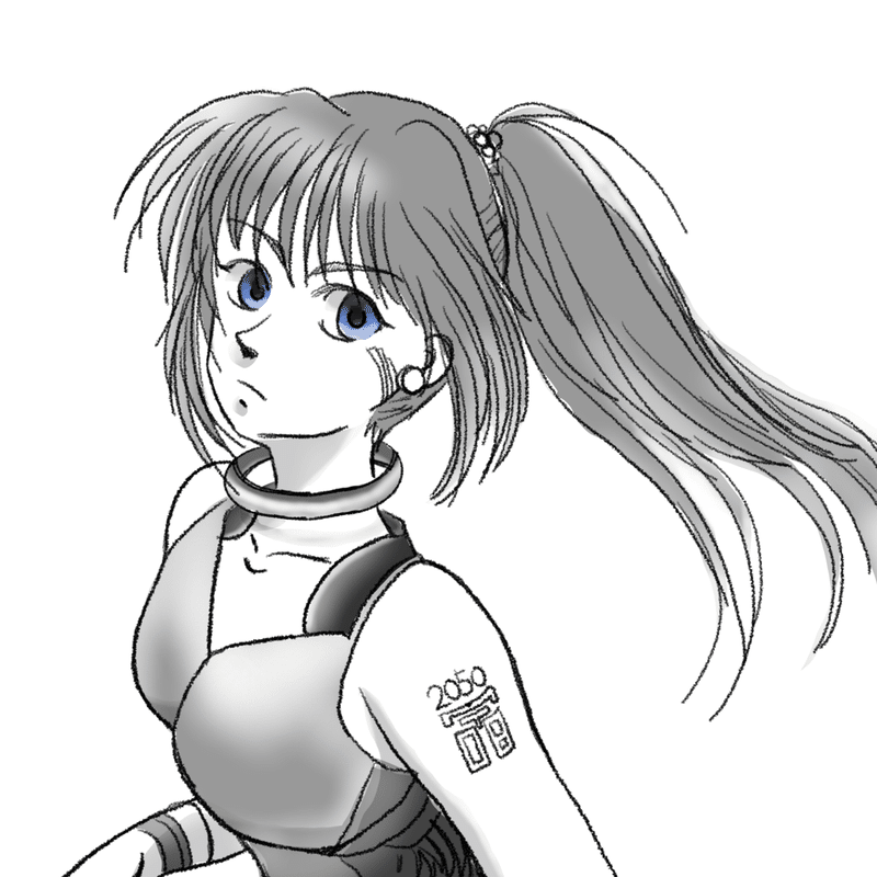 アンドロイドっぽいイラスト フタイ カオル Note