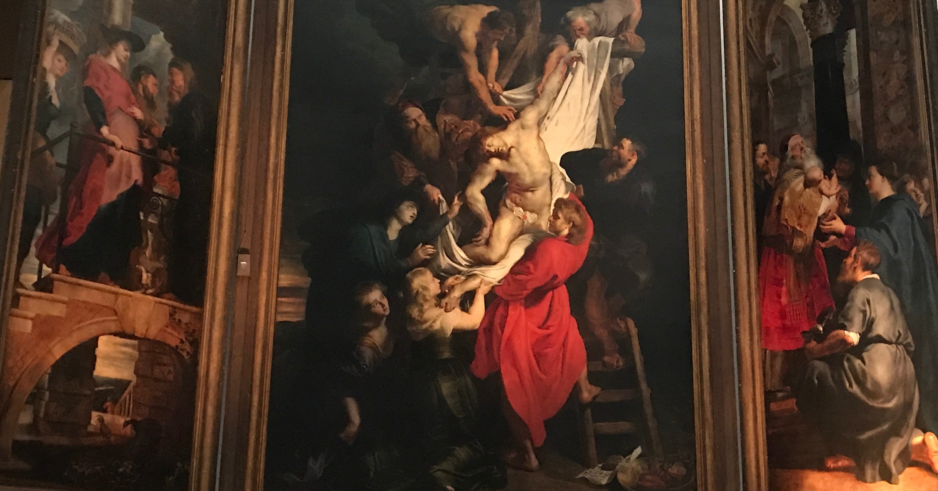 アントワープ聖母大聖堂とフランダースの犬で観たルーベンスの絵