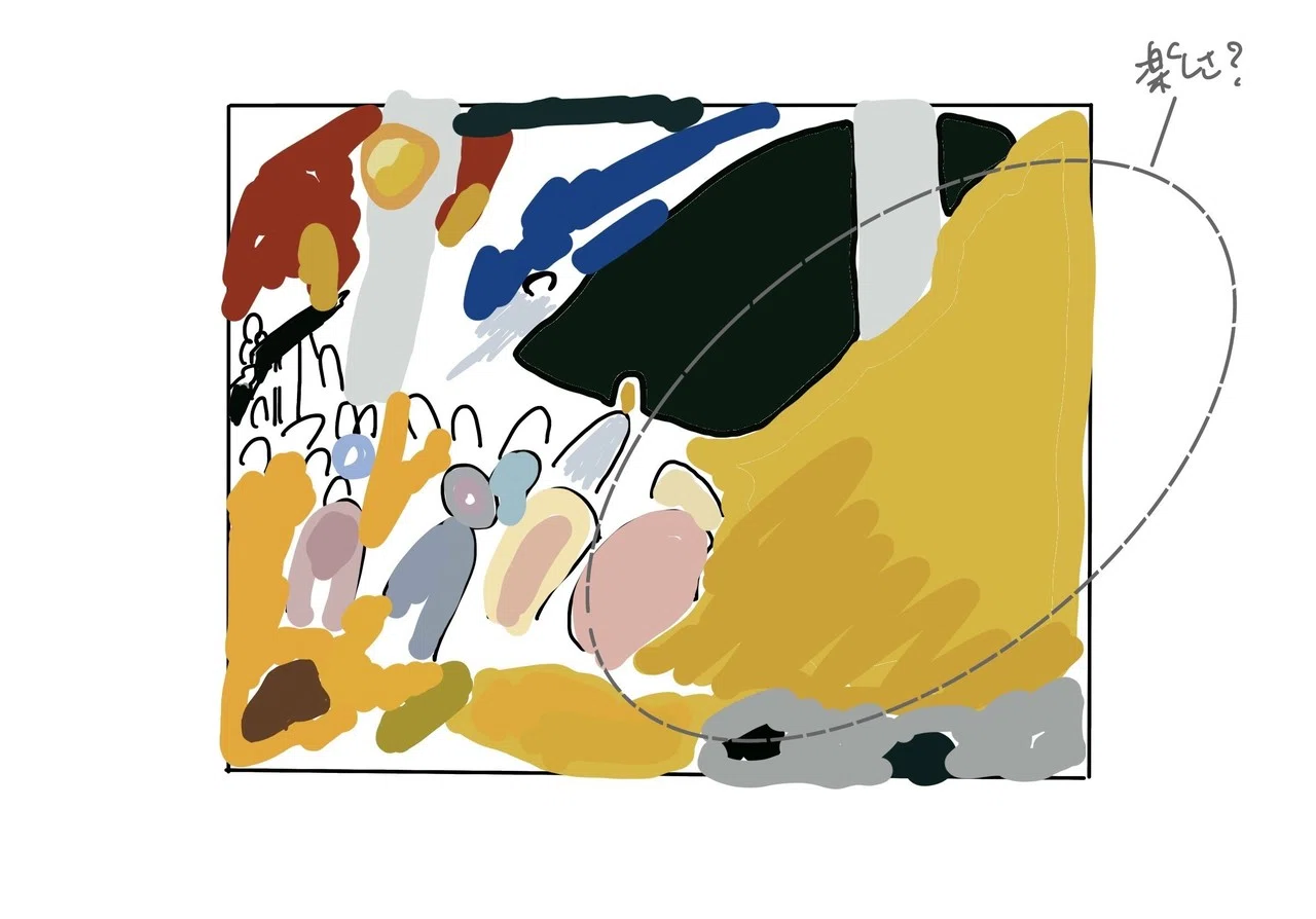 オンラインで抽象画の対話型鑑賞やってみた｜臼井 隆志｜Art Educator