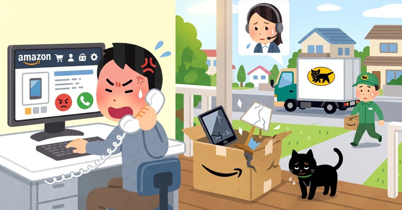 Amazonクレーム対応｜ヤマト運輸のあり得ない配送でトラブルに発展したケース。