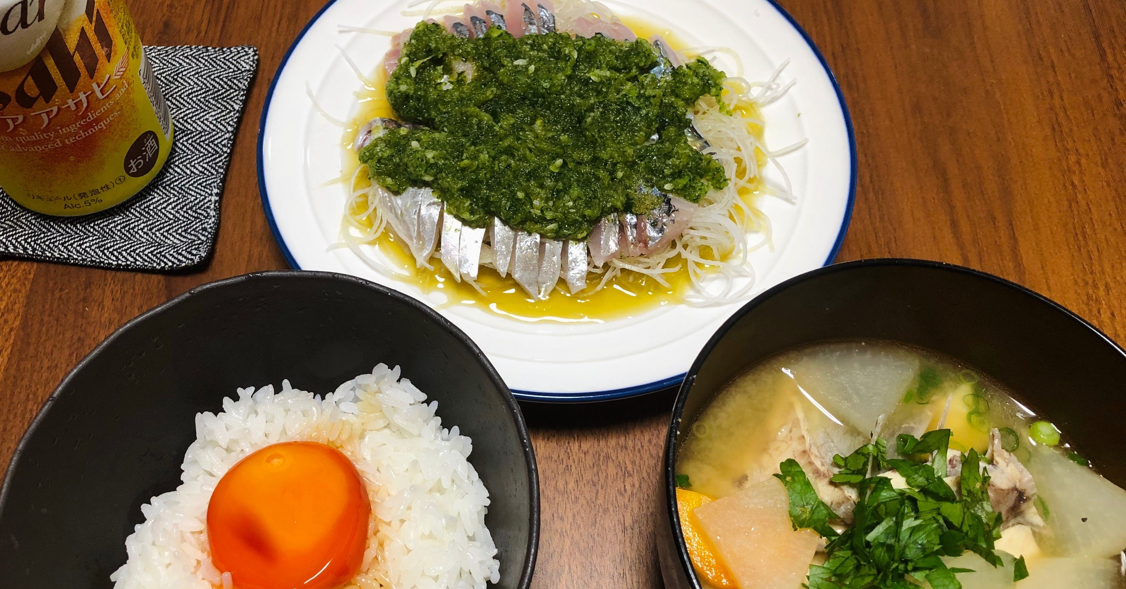 土井先生レシピの アジのきゅうり酢がけ で一汁一菜 ケイチェルおじ Note 土井先生レシピの アジのきゅうり酢がけ で一汁一菜 ケイチェルおじ Note