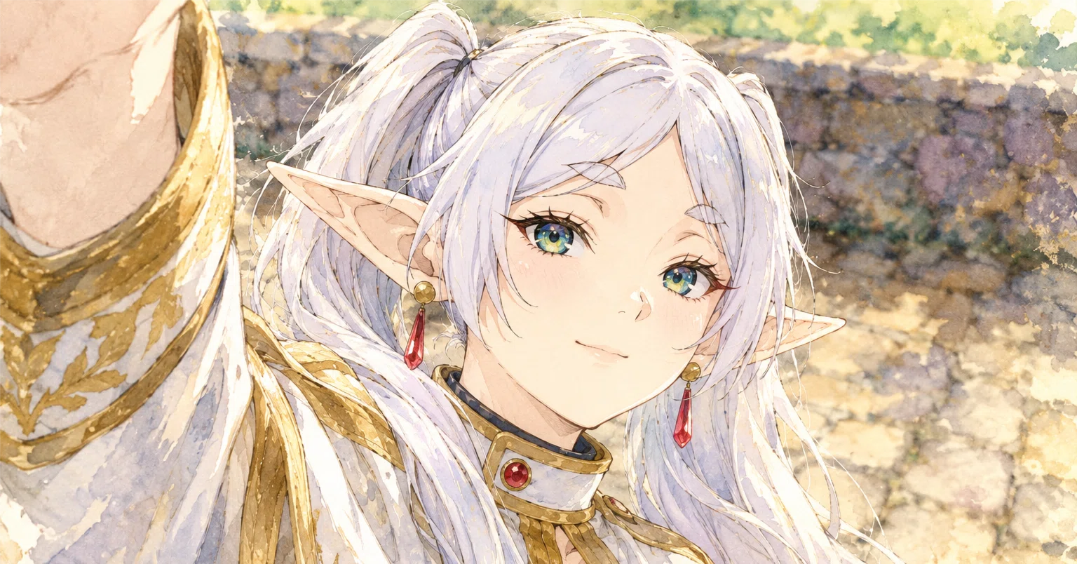 美少女イラスト㉛アニメヒロインエルフ化｜かんべい Mk-Ⅰ