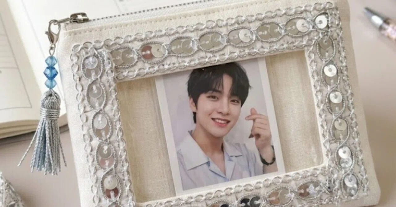 Oshi-katsu Recipe: Oshi-katsu Deco Pouch ~Sparkling Photo Frame with ...