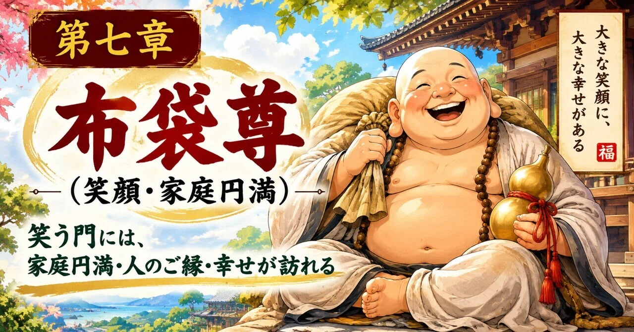 第25話｜なぜ布袋様は笑っているの？〜幸せを見つける人の、心の持ち方