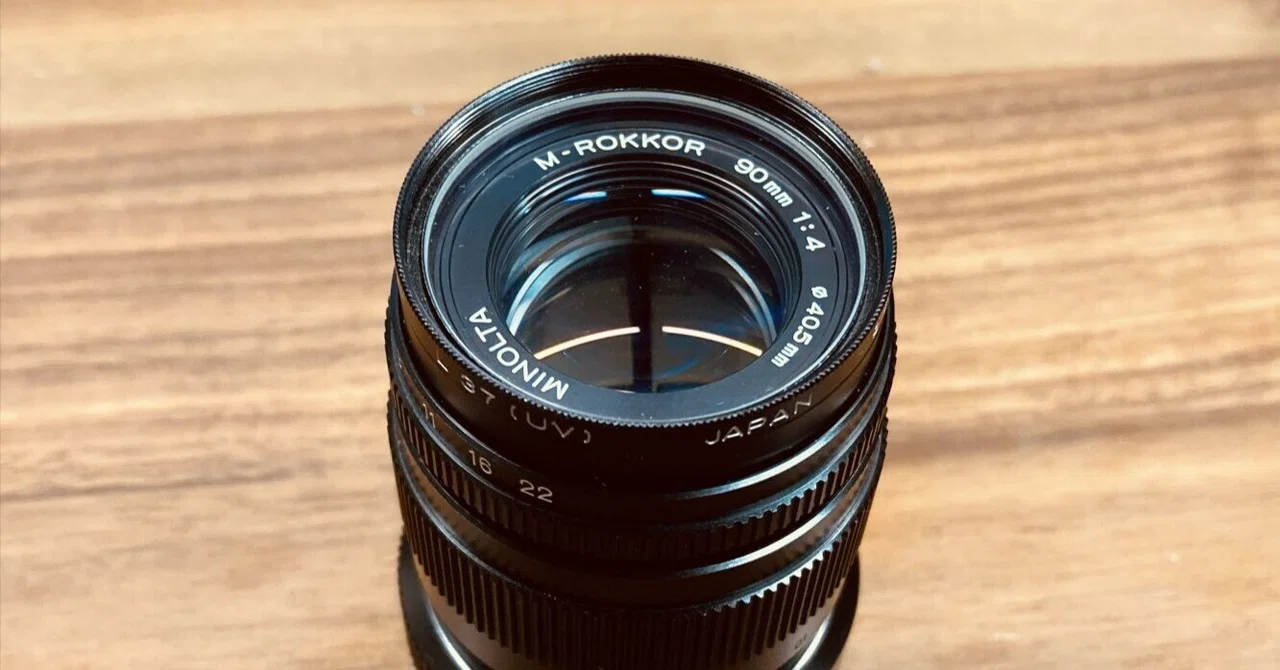 MINOLTA M-ROKKOR 90mm F4｜OZZY