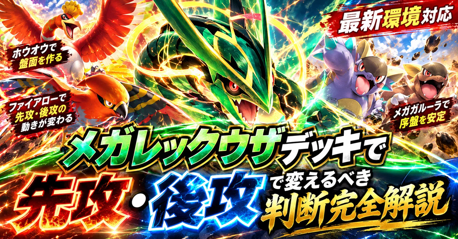 Never Be Confused About Going First or Second with Mega Rayquaza