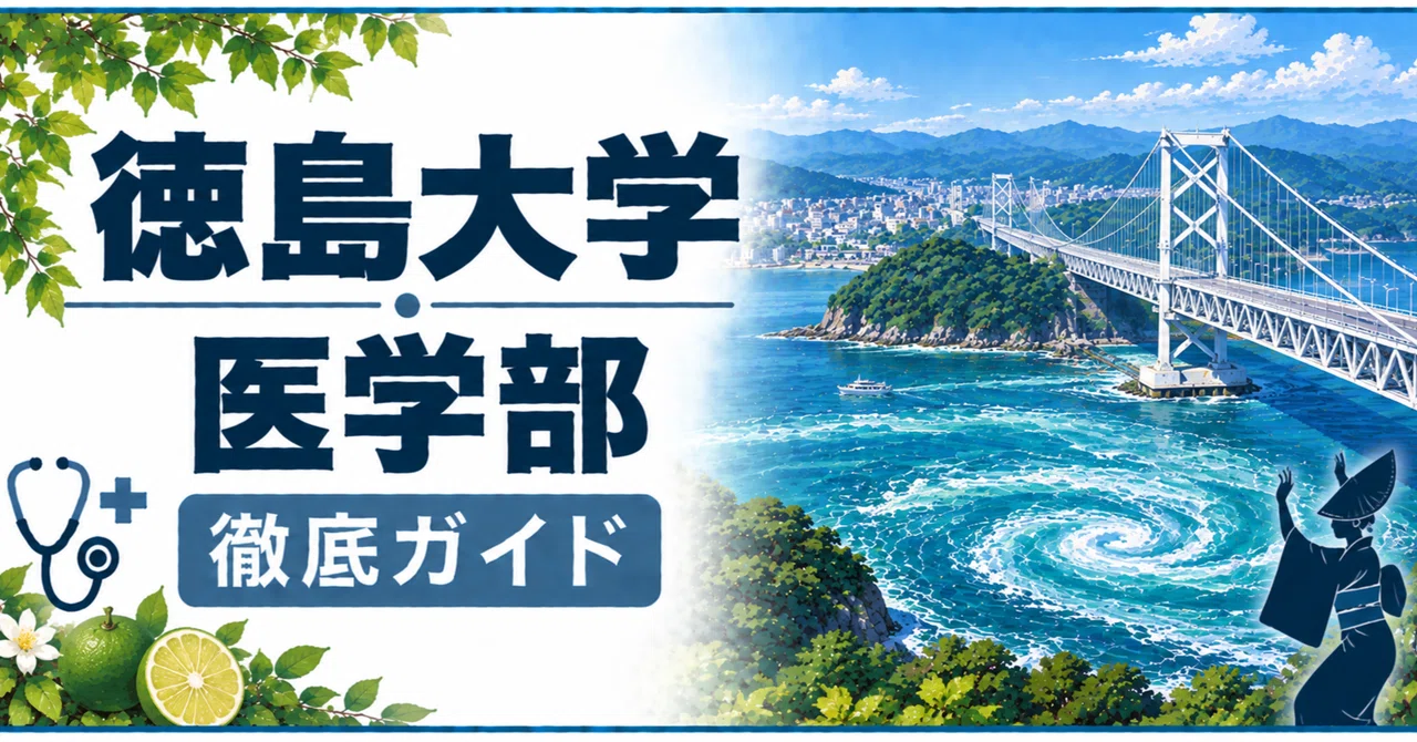 徳島大学 医学部 日本一詳しい徹底ガイド 偏差値 学費 進級 留年 中退