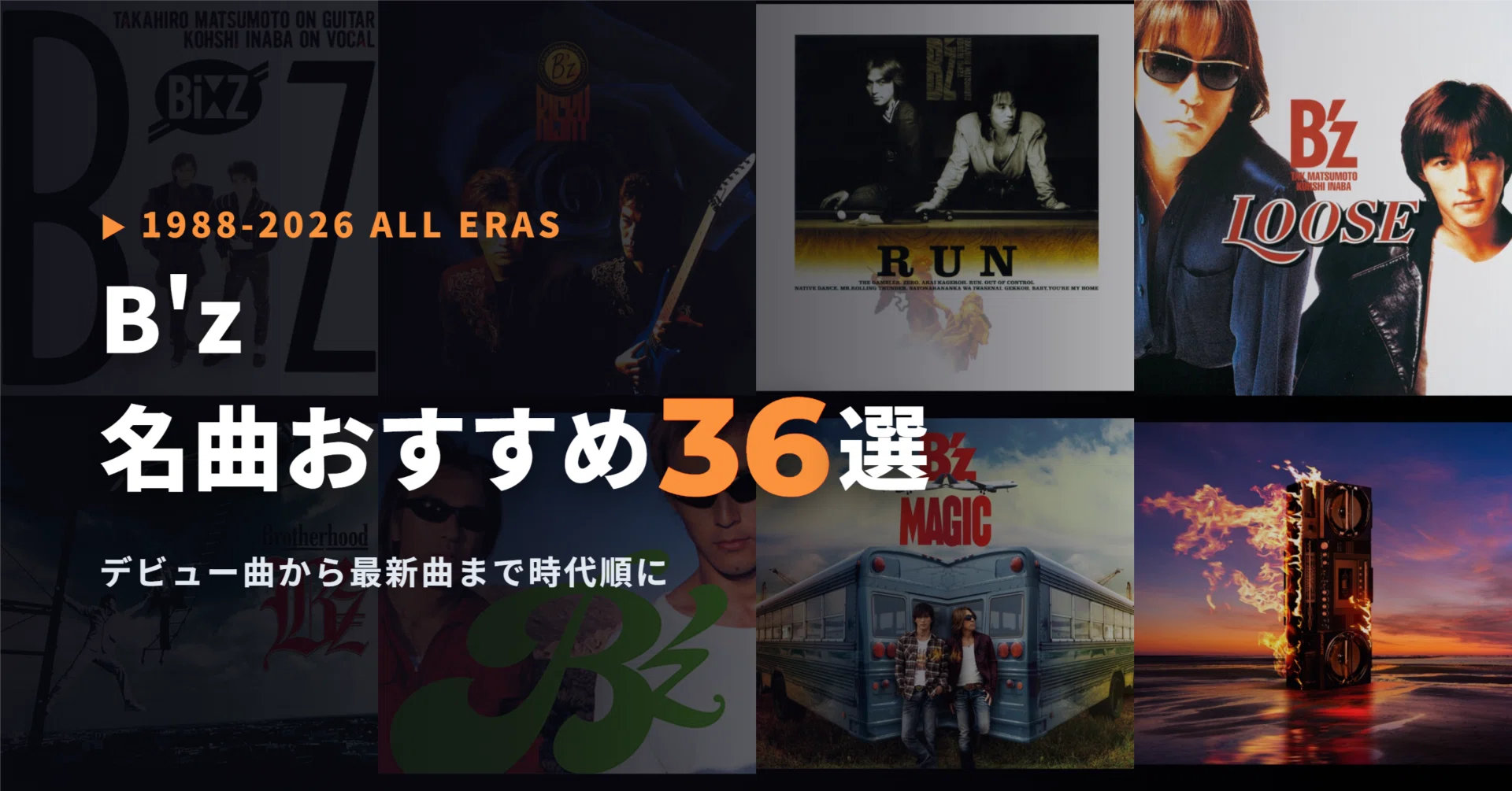 活動歴および当時の関連ビジュアル記録