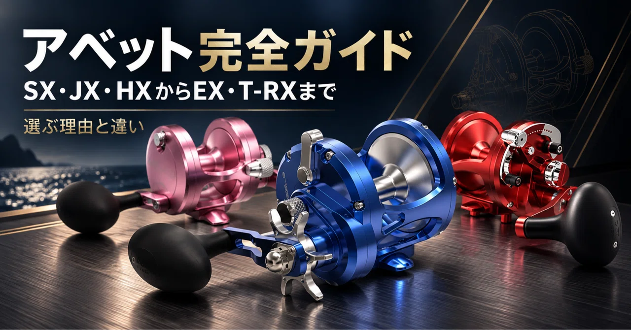 The Complete Guide to AVET Reels | From SX, JX, and HX to EX and T-RX ...