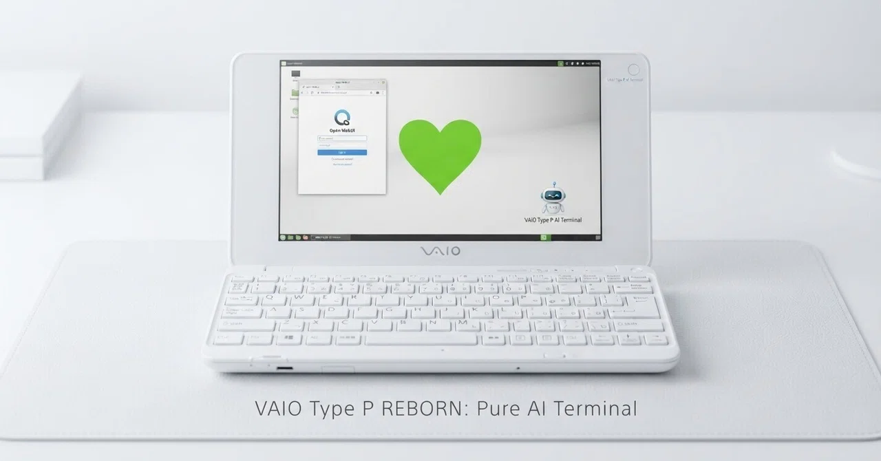 Linux Terminal Install The VAIO Type P wasn't finished yet. The story of how I turned it into ...