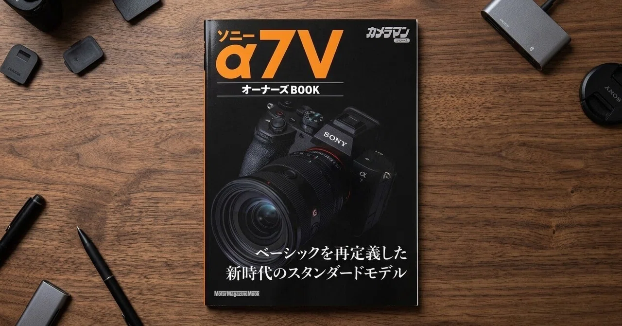 ソニー α7 V オーナーズBOOK」が2026年10月1日発売──α7 Vユーザー