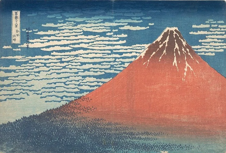 本物」は自分の心の中にしかない：富嶽三十六景『赤富士』から「本物 