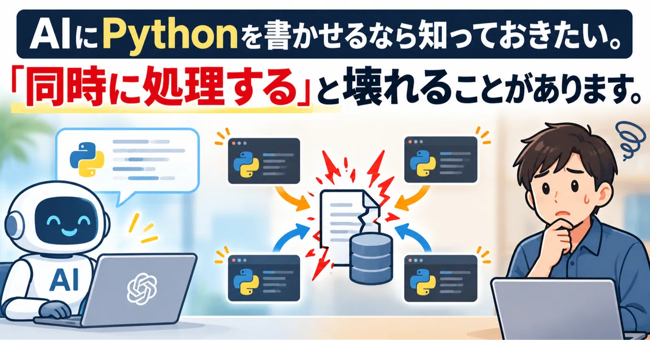 Things to know if you have AI write Python: Concurrent processing can ...