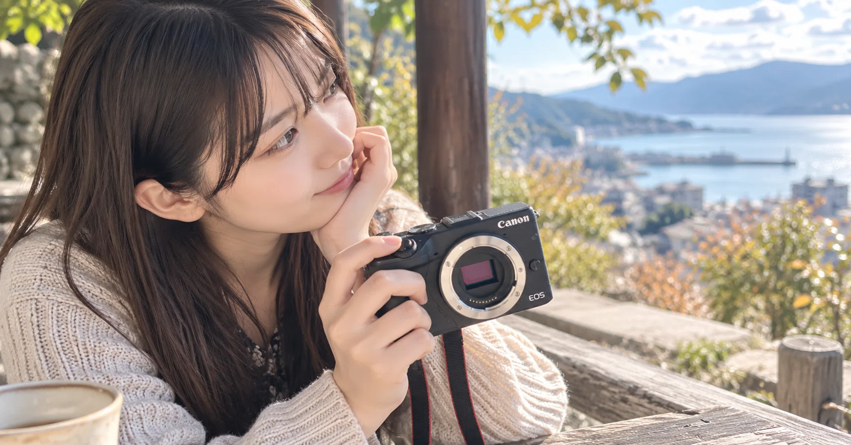 ❤️Wi-FI機能搭載❤️自撮り❤️Canon EOS M3 Canon EOS M3の黒いボディで始める、じっくり写真時間｜キツネ｜コラム