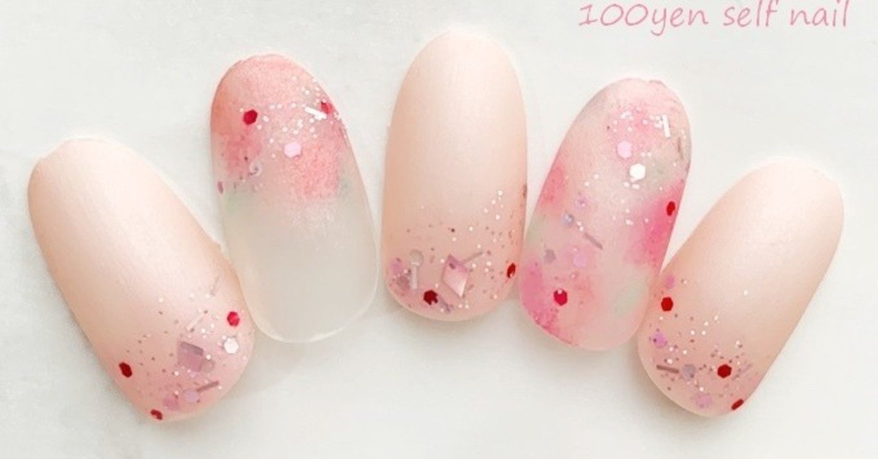 マットトップコートを塗るだけでこれだけ変わる ビフォーアフター比較 みかんの100均セルフネイル Note マットトップコートを塗るだけでこれだけ変わる ビフォーアフター比較 みかんの100均セルフネイル Note