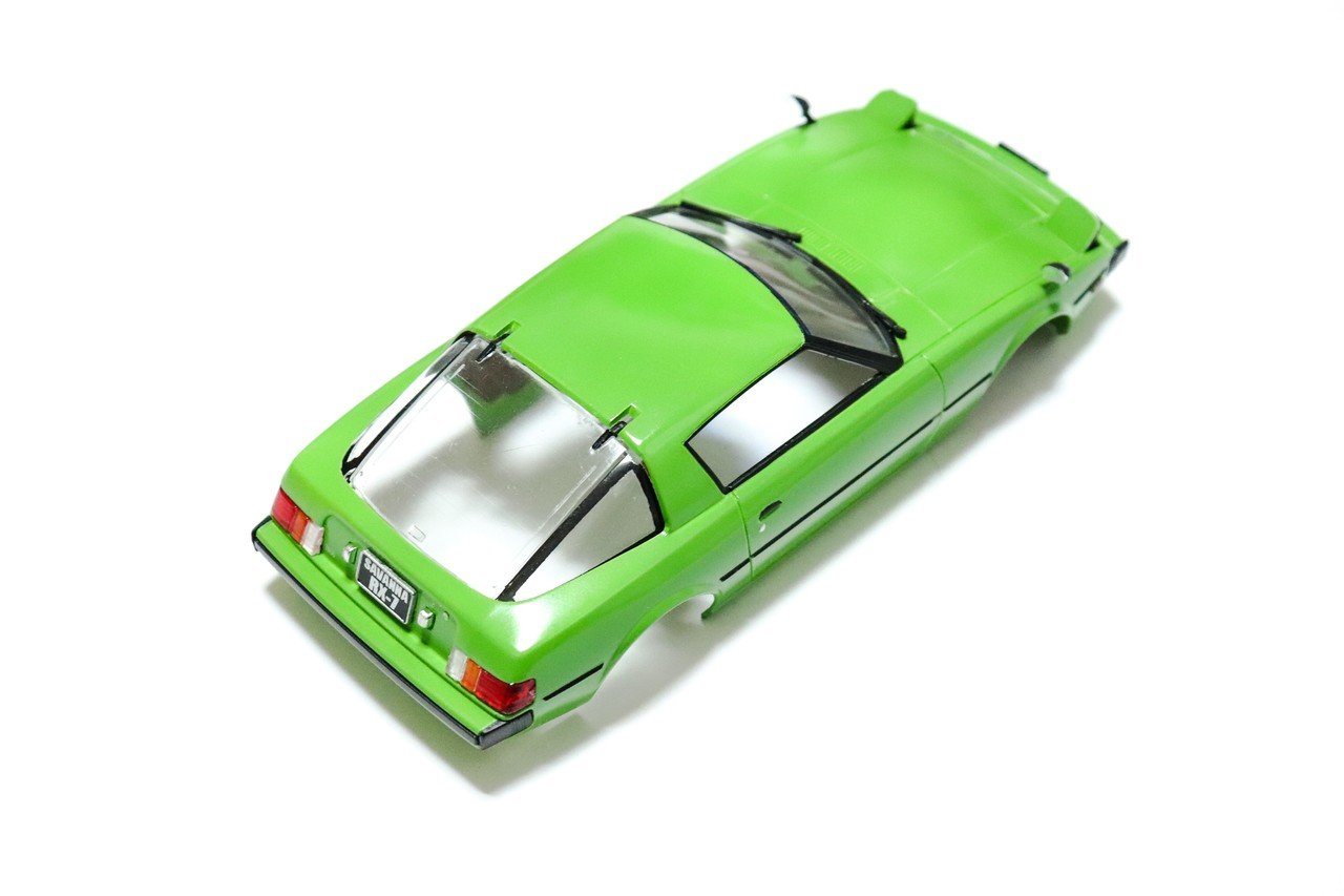 プラモデル】アリイ 1/24 サバンナRX-7 制作記｜もんぶらん