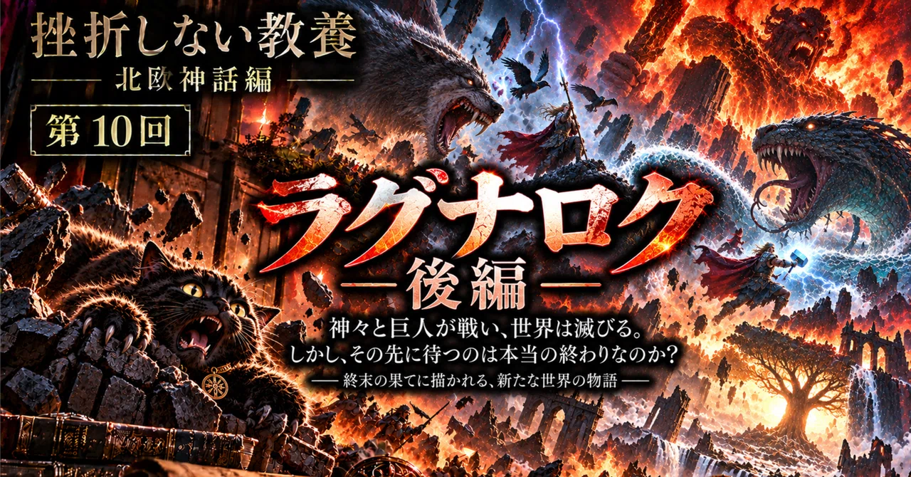 Norse Mythology Part 10: Ragnarok (Second Half)｜挫折しない教養@ポチョムキン