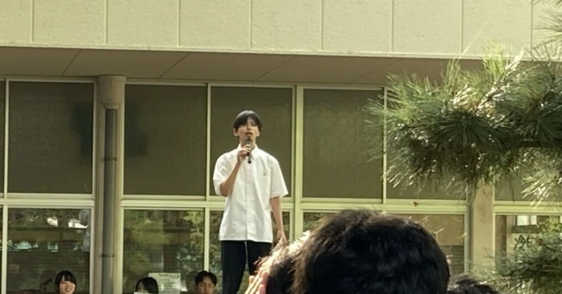 【学校をもっと良くしたい！後期生徒会役員選挙「立候補者挨拶会」を開催】海南高校海南校舎