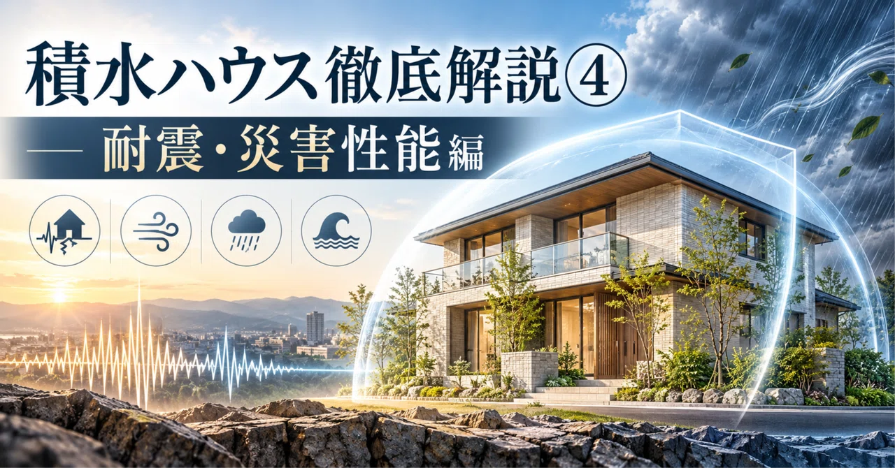 [Sekisui House Thorough Explanation 4] How strong is the seismic ...