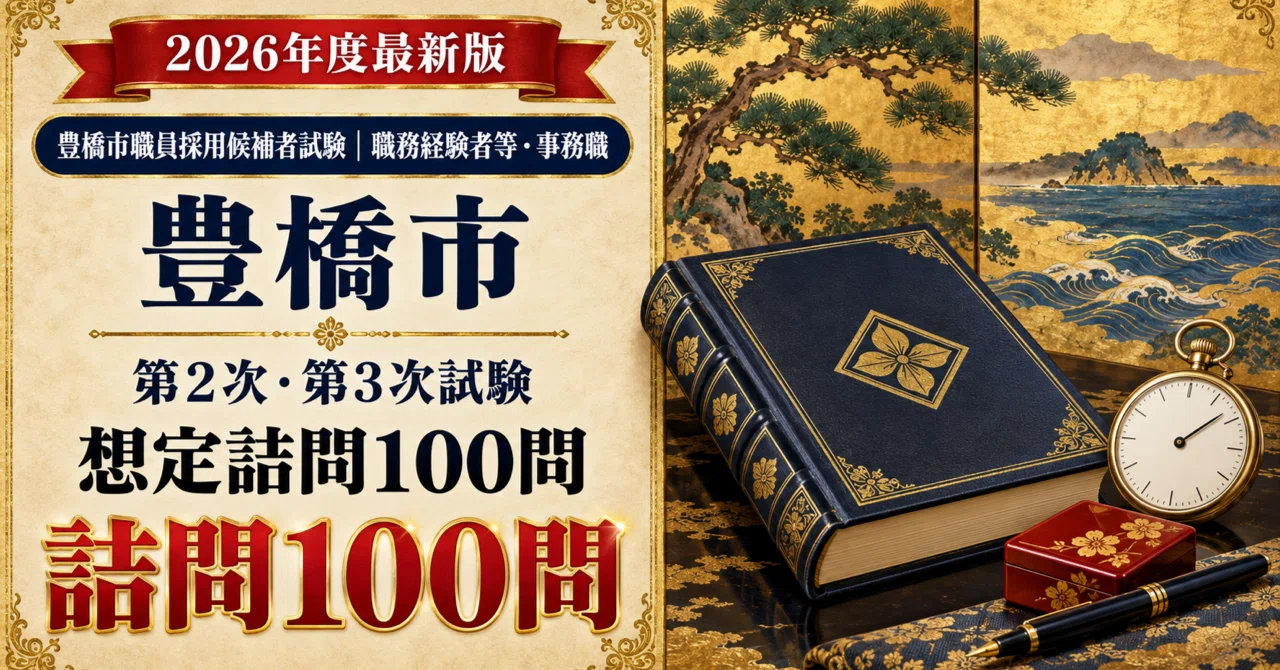 [Toyohashi City Experienced Professionals, etc.] Administrative Staff ...