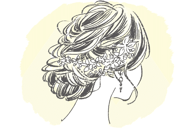 美容師が教える 式までに伸ばすベストな髪の長さは 花よめ喫茶 Note