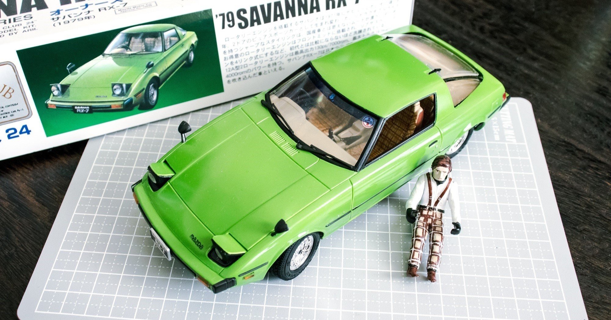 マツダ サバンナRX-7リミテッド 1 24アリイ 絶版プラモデル - 模型