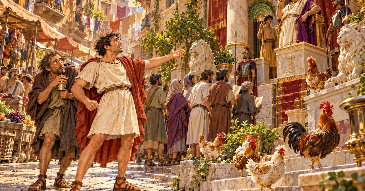 Strolling through Ancient Rome with AI-kun 240, Freedom｜harimako