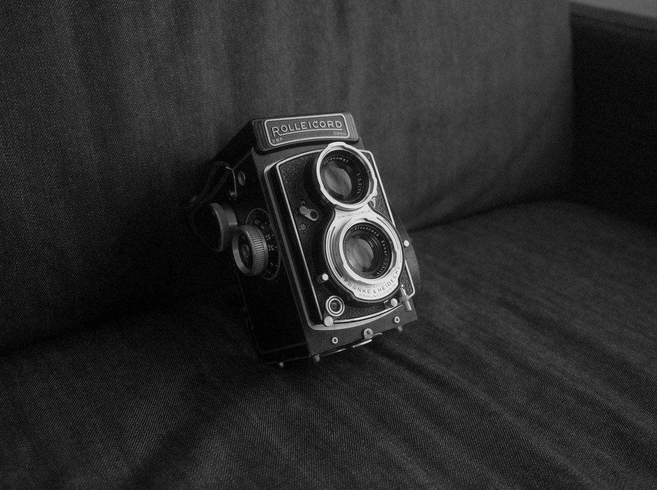 Rolleicord V 二眼レフカメラ Rolleicord V Camera 1954-1957 Synchro-Compur Nice Clean 6 x