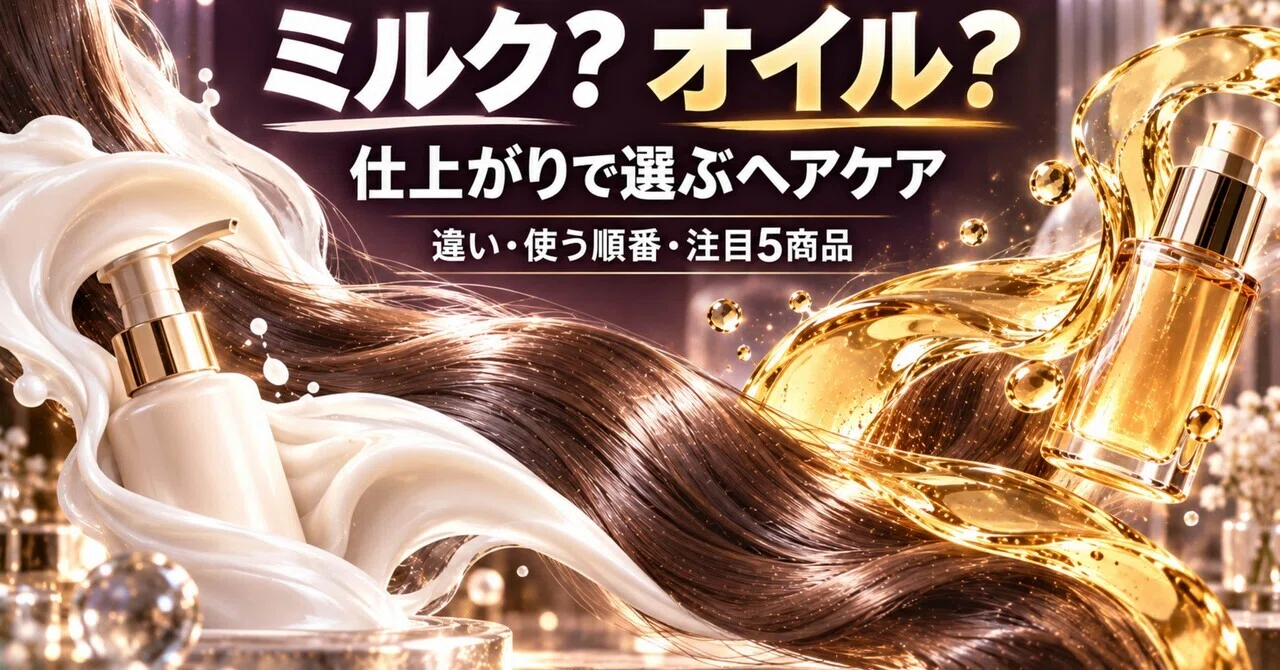 Which is Better, Hair Milk or Hair Oil? A Beginner's Comparison of ...