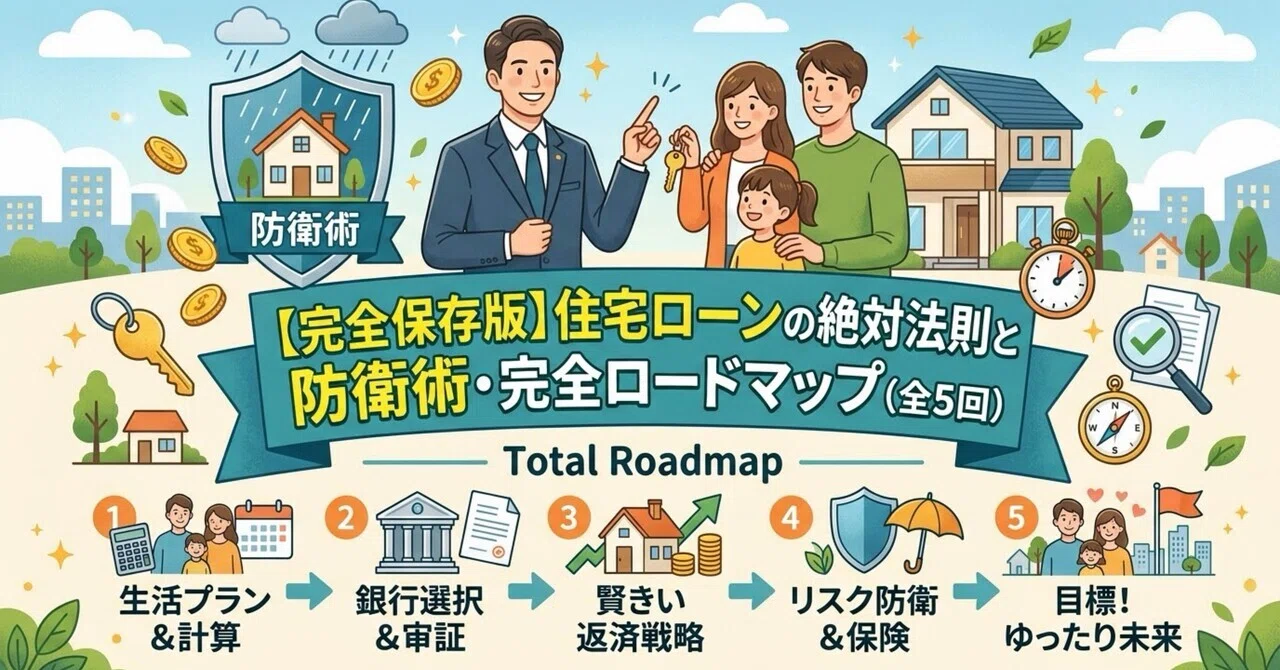 [Definitive Edition] Protect Your Household Finances from the Interest Rate Hike Panic! [The Absolute Rules and Defensive Tactics for Mortgages (Summary of All 5 Parts)]