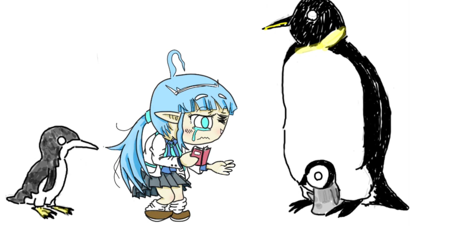 ペンギンが嫌いな奴なんておら」あっ、このくだり前にも…そういや