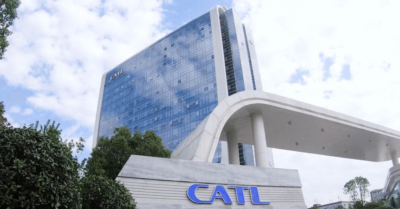 中国電池メーカーCATLの急成長
