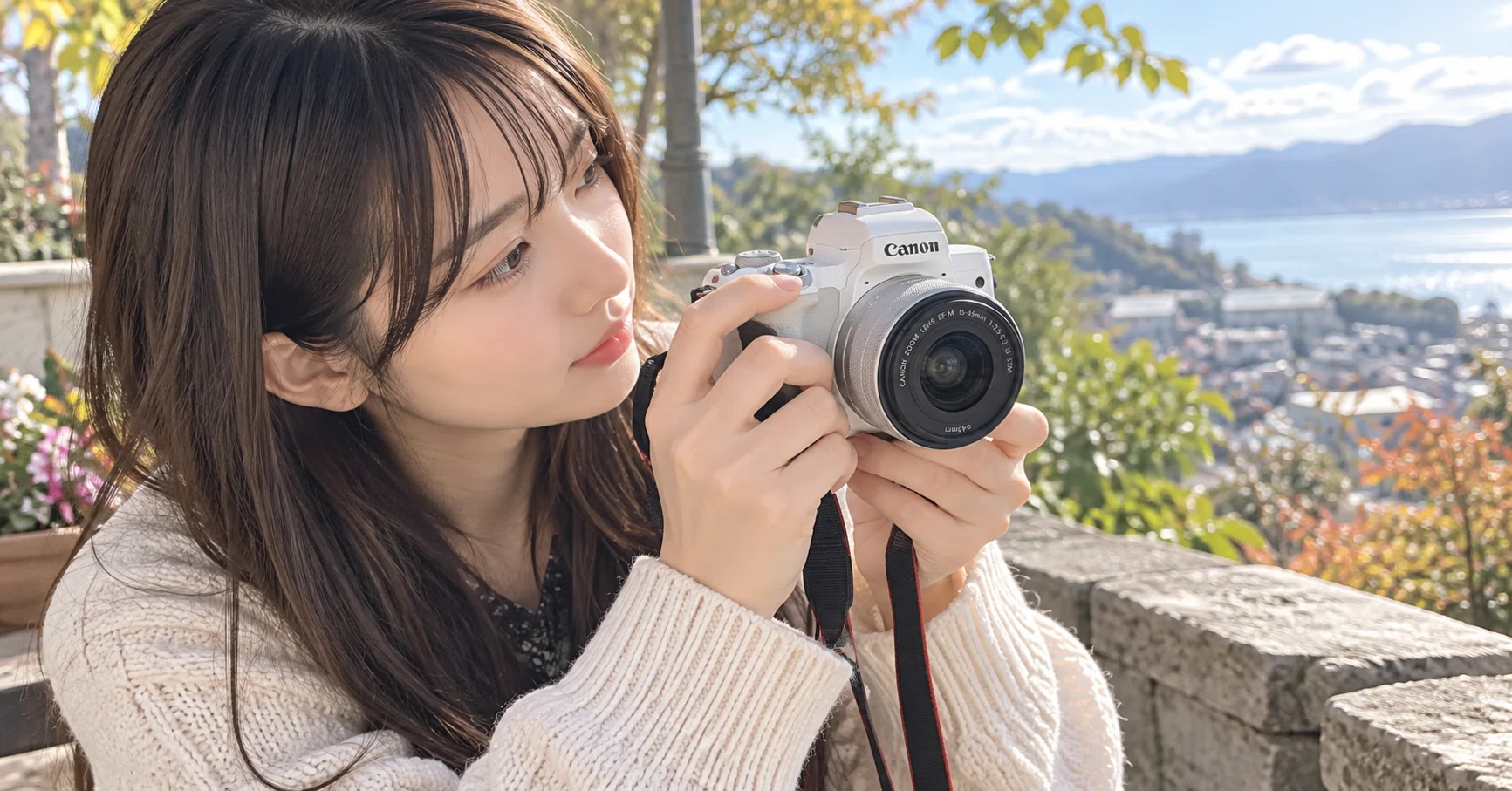 Canon EOS Kiss M2 レンズキット ホワイト 美品 動作確認済み Canon EOS Kiss M2で白いカメラと始めるやさしい写真時間｜キツネ