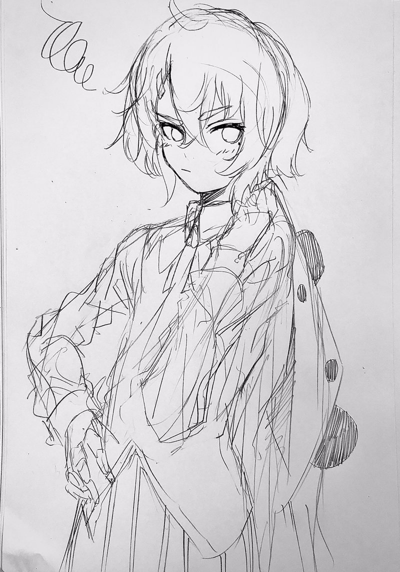 途中でやめた絵とラフイラストと小話 𝖊𝖎𝖍𝖆𝖇𝖚 Note 途中でやめた絵とラフイラストと小話 𝖊𝖎𝖍𝖆𝖇𝖚 Note