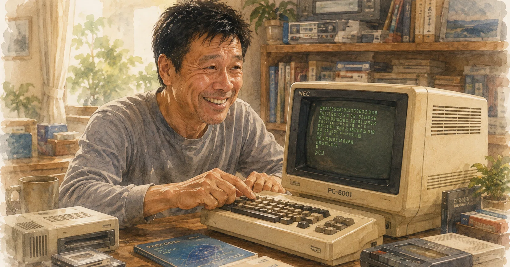 キーボードが本体とひとつになった瞬間、時代が動いたらしい｜パソコン