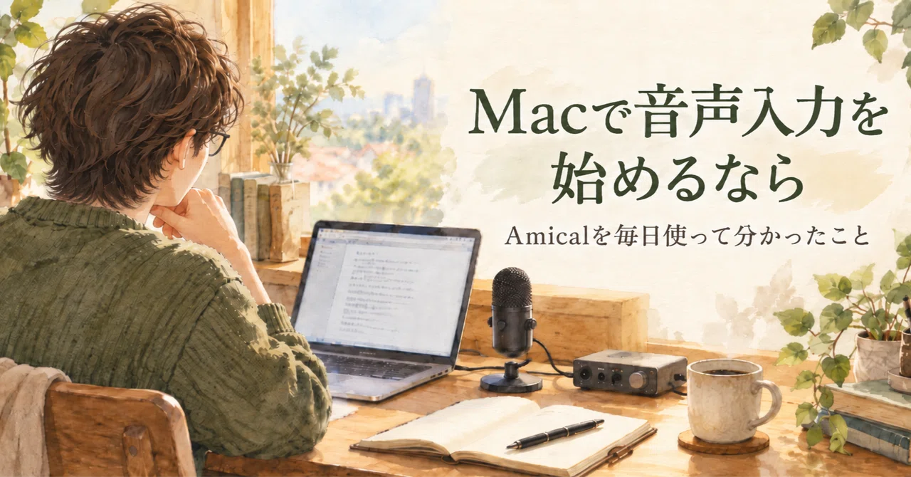 Rectangular Key Type Getting started with voice input on Mac: How I use Amical every day to ...