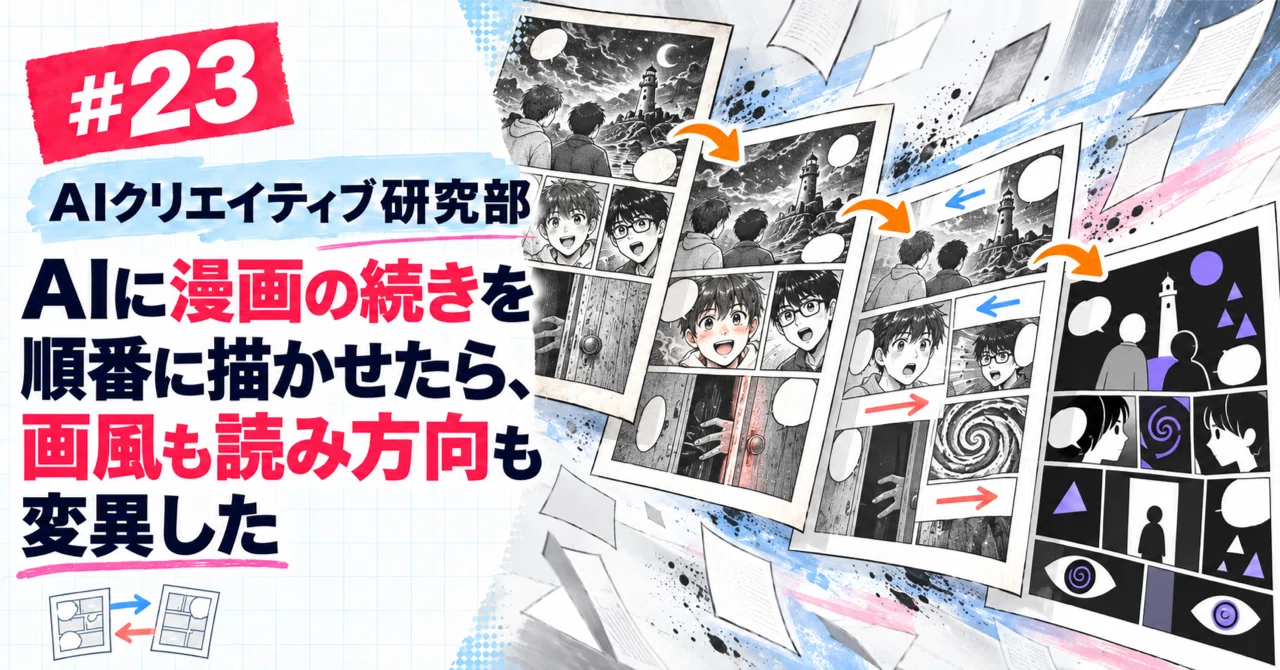 When I had AI draw a manga sequence, the art style and reading ...